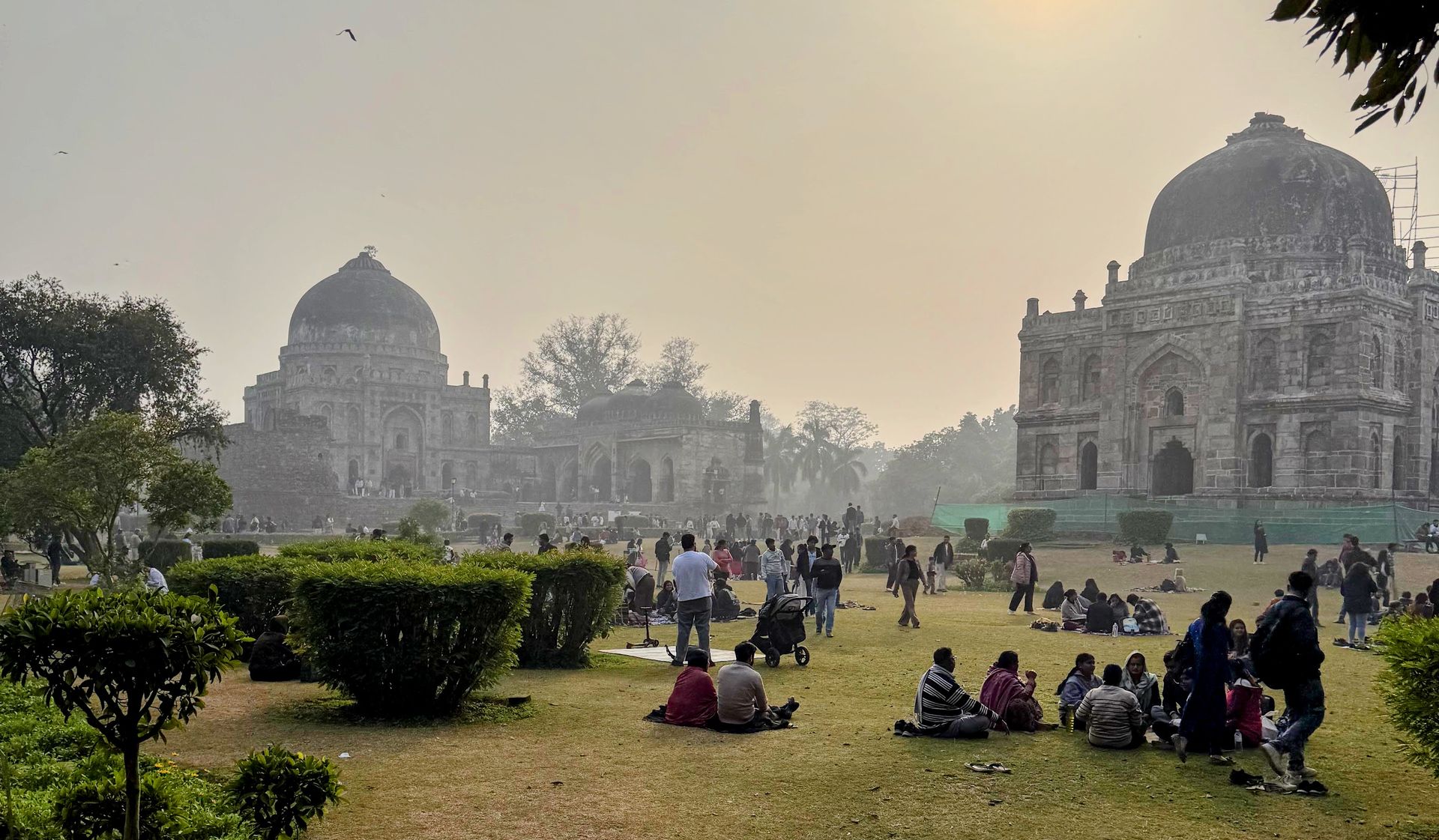 Lodhi Garden on Sunday