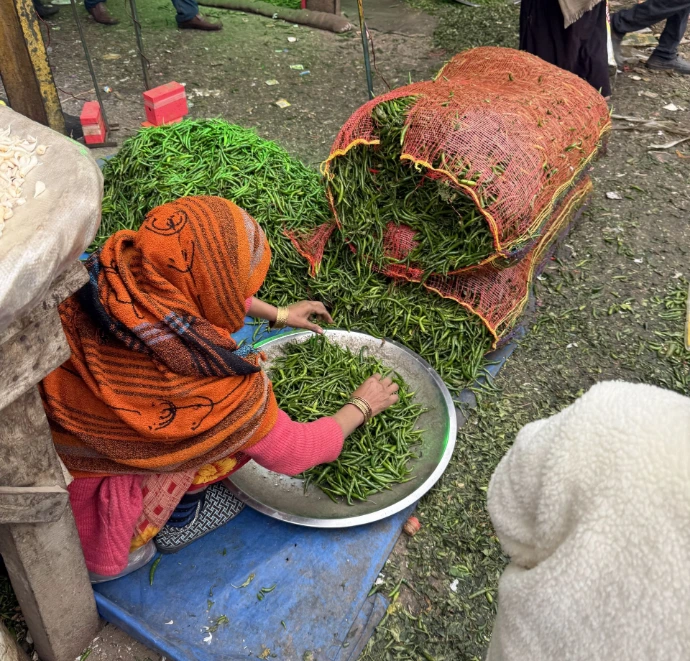 Okhla Vegetable market Delhi