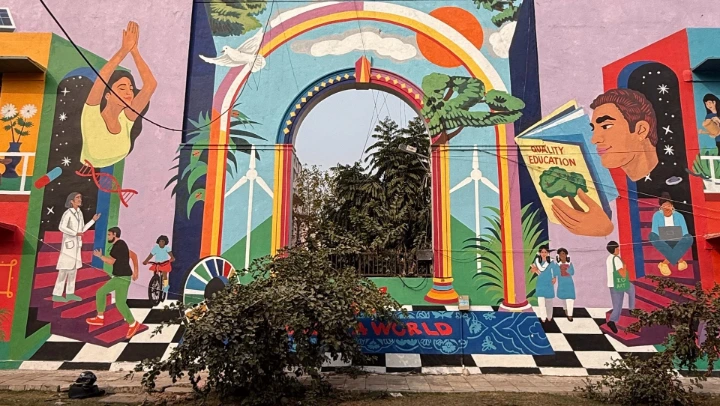 Lodhi Art district Delhi