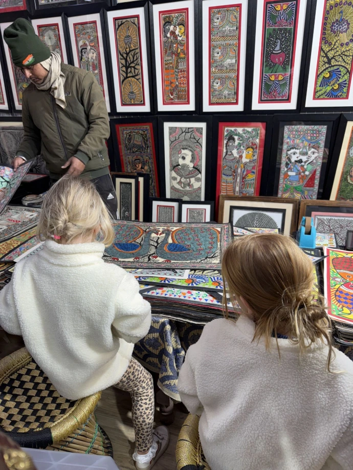 Dilli Haat art selection